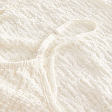 Load image into Gallery viewer, White Textured Jersey Maxi Dress