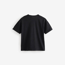 Load image into Gallery viewer, Black Flip Sequin Batman T-Shirt