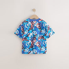 Load image into Gallery viewer, Blue Captain America T-Shirt