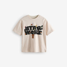 Load image into Gallery viewer, Natural Licensed Star Wars T-Shirt