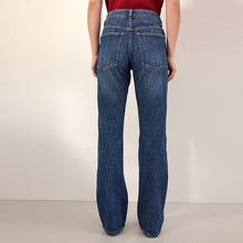 Load image into Gallery viewer, Dark Blue Authentic Bootcut Jeans
