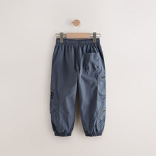Load image into Gallery viewer, Blue Cargo Zip Pocket Trousers