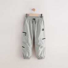 Load image into Gallery viewer, Grey Cargo Zip Pocket Trousers (5-12yrs)