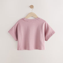 Load image into Gallery viewer, Lilac Purple Boxy Bows T-Shirt (3-12yrs)