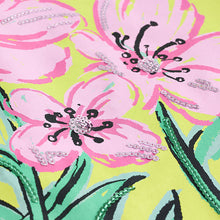 Load image into Gallery viewer, Charcoal Grey Oversized Sequin Graphic Print T-Shirt (3-16yrs)