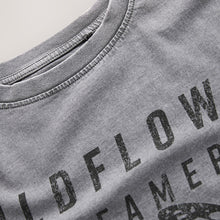 Load image into Gallery viewer, Charcoal Grey Oversized Graphic Print T-Shirt (3-12yrs)