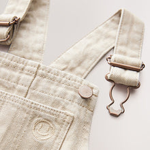 Load image into Gallery viewer, Stone Cargo 100% Cotton Dungarees (3mths-6yrs)