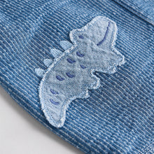 Load image into Gallery viewer, Blue Croc Baby Denim Dungaree and Bodysuit Set (0mths-18mth)