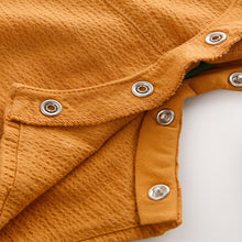 Load image into Gallery viewer, Bright Transport Baby Woven Dungaree and Bodysuit Set (0mths-18mth)