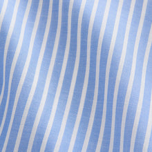 Load image into Gallery viewer, Blue Stripe Soft Relaxed Long Sleeve V Neck Shirt
