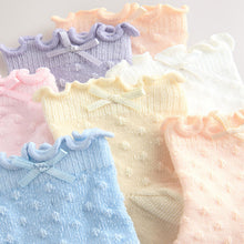 Load image into Gallery viewer, Multi Pastel Frill Baby Socks 7 Pack (0mths-2yrs)