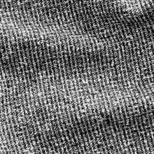 Load image into Gallery viewer, Black/White Elastic Back Boucle Mono Wide Leg Trousers