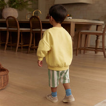 Load image into Gallery viewer, Yellow Sweatshirt and Shorts Set (3mths-6yrs)