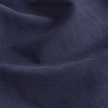 Load image into Gallery viewer, Navy 100% Cotton Barrel Leg Chinos Trousers