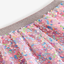 Load image into Gallery viewer, Pink Sequin Skirt (3-12yrs)