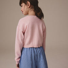 Load image into Gallery viewer, Pink Button Up Cardigan (3mths-12yrs)