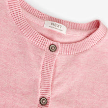 Load image into Gallery viewer, Pink Button Up Cardigan (3mths-12yrs)