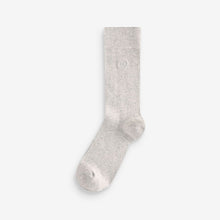 Load image into Gallery viewer, Blue/Grey/Green 8 Pack Embroidered Lasting Fresh Socks