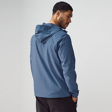 Load image into Gallery viewer, Blue Shower Resistant Anorak Jacket
