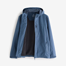 Load image into Gallery viewer, Blue Shower Resistant Anorak Jacket