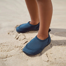 Load image into Gallery viewer, Navy Blue Standard Fit (F) Swim Socks