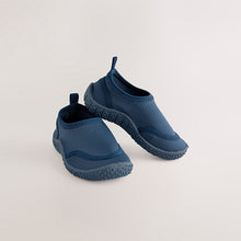 Load image into Gallery viewer, Navy Blue Standard Fit (F) Swim Socks