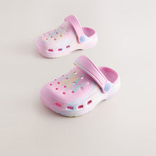 Load image into Gallery viewer, Pink Marble Standard Fit (F) Comfort Clogs