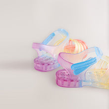 Load image into Gallery viewer, Rainbow Jelly Sandals