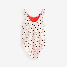 Load image into Gallery viewer, Ecru Spot Rainbow Swimsuit (6mths-6yrs)