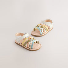 Load image into Gallery viewer, Multi Standard Fit (F) Strap Sandals