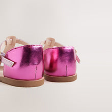 Load image into Gallery viewer, Rainbow Metallic Standard Fit (F) Fisherman Occasion Sandals