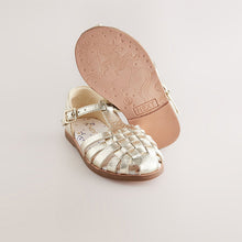 Load image into Gallery viewer, Gold Standard Fit (F) Fisherman Occasion Sandals