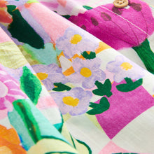 Load image into Gallery viewer, Multi Floral Button Through Summer Dress (3mths-6yrs)