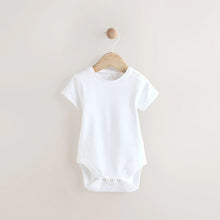 Load image into Gallery viewer, Neutral Stripe Woven Dungaree and Bodysuit Set (0mths-18mth)