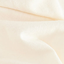 Load image into Gallery viewer, Cream 100% Cotton Summer Midi T-Shirt Dress