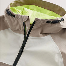 Load image into Gallery viewer, Neutral Waterproof Mesh Hooded Lined Anorak Jacket