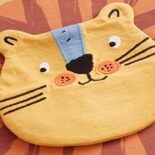 Load image into Gallery viewer, Mustard Yellow Short Sleeve Interactive Appliqué T-Shirt (3mths-6yrs)