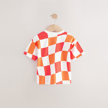 Load image into Gallery viewer, Mid Orange Short Sleeve T-Shirts 3 Pack (3mths-6yrs)