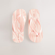Load image into Gallery viewer, Pink Marble Flip Flops