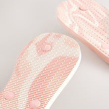 Load image into Gallery viewer, Pink Marble Flip Flops