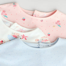 Load image into Gallery viewer, Pink Fairy Mouse 3 Pack Skirted Baby Rompers