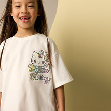 Load image into Gallery viewer, White Hello Kitty Oversized T-Shirt (3-12yrs)