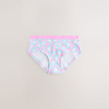 Load image into Gallery viewer, Lilac/Teal Hipsters Briefs 7 Pack (2-12yrs)