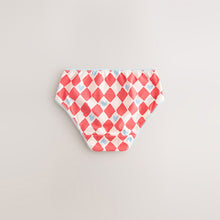 Load image into Gallery viewer, Red/White Briefs 7 Pack (1.5-10yrs)