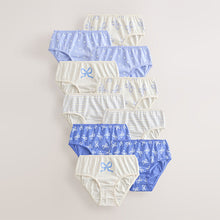 Load image into Gallery viewer, Blue Briefs 10 Pack (1.5-12yrs)