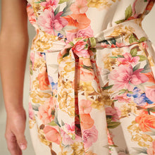 Load image into Gallery viewer, Cream Floral Printed Jumpsuit (3-12yrs)