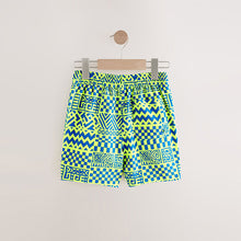 Load image into Gallery viewer, Yellow Printed Swim Shorts (3-12yrs)