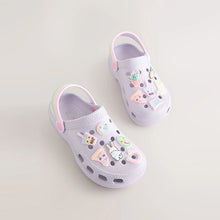 Load image into Gallery viewer, Purple Character Clogs