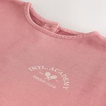 Load image into Gallery viewer, Pink Fabric Mix T-Shirt Dress (3-12yrs)