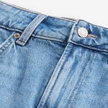 Load image into Gallery viewer, Mid Blue Denim Boy Shorts